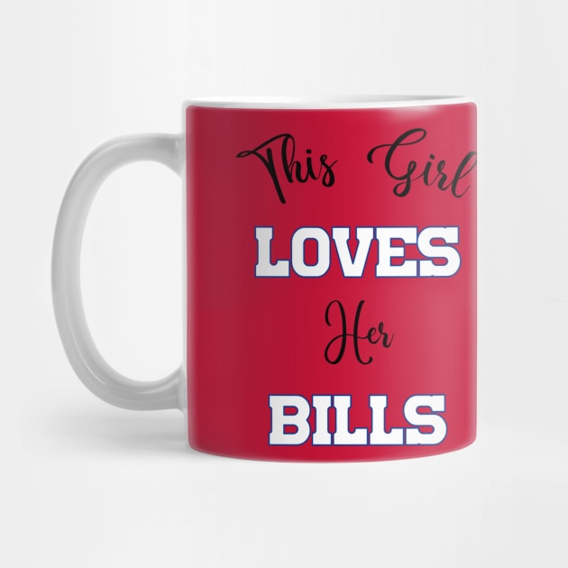 This girl loves her Bills Mafia by kikibul